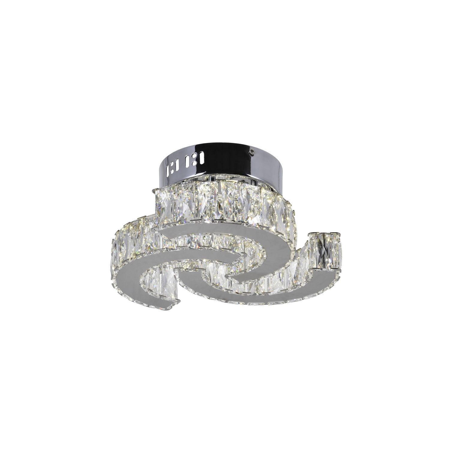 CWI Lighting Canada - 5614C11ST - LED Flush Mount - Vienna - Stainless Steel