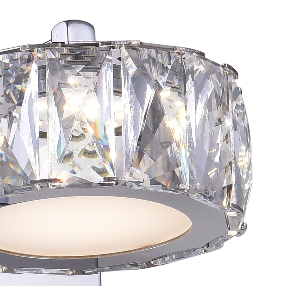 CWI Lighting Canada - 5625W5ST - LED Bathroom Sconce - Milan - Chrome