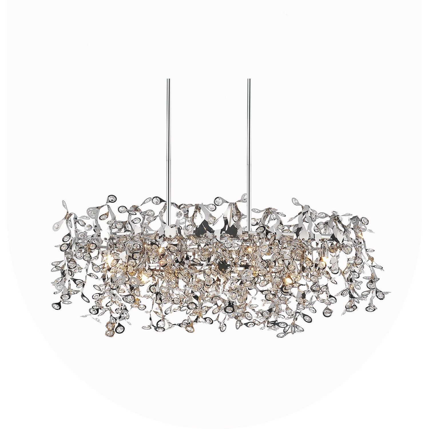 CWI Lighting Canada - 5630P37C-O - Seven Light Chandelier - Flurry - Chrome