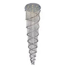 Éclairage CWI Canada - 6606C32C - 12 lampes Plafonnier - Double spirale - Chrome