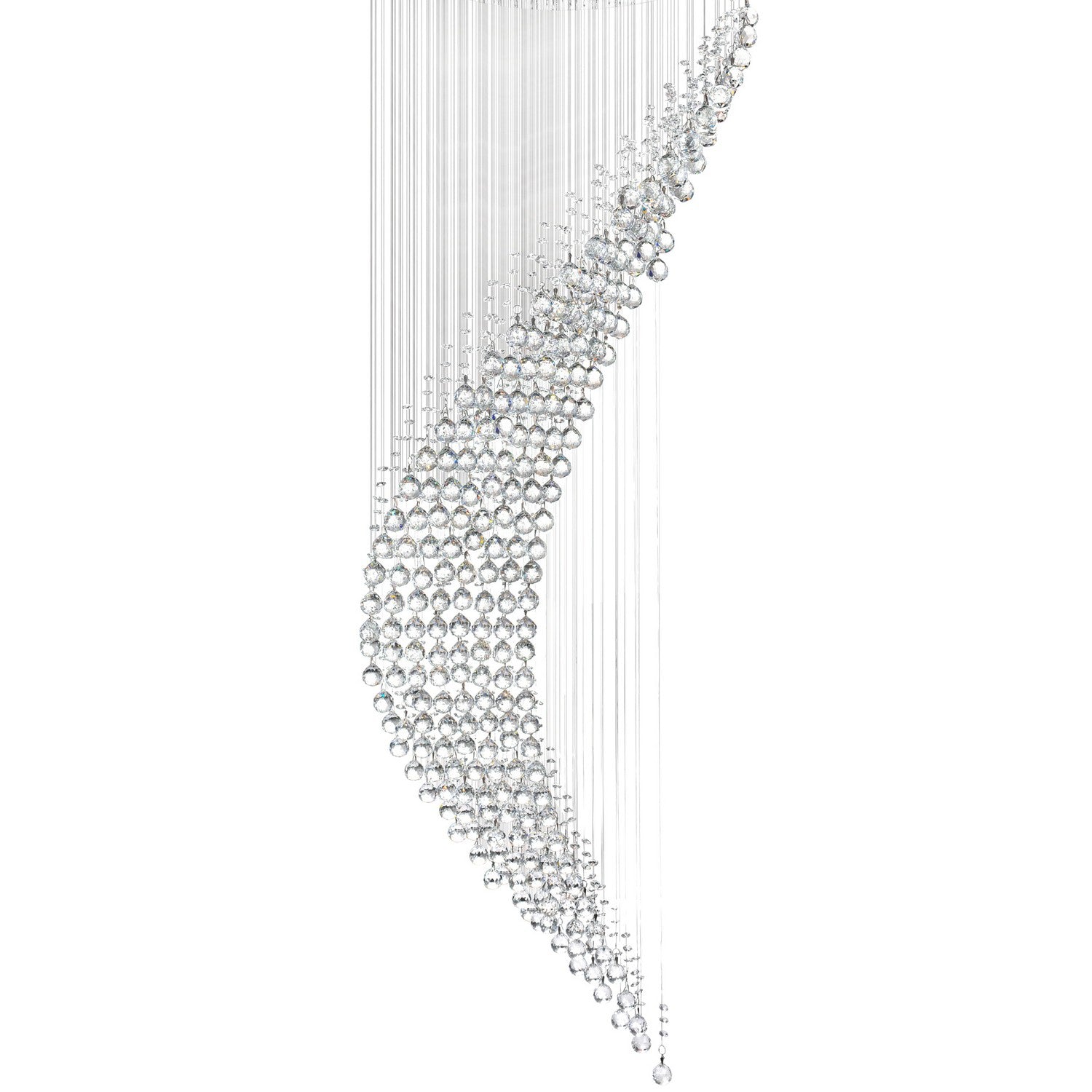 CWI Lighting Canada - 6629C24C - Eight Light Flush Mount - Ribbon - Chrome