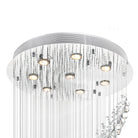 CWI Lighting Canada - 6629C24C - Eight Light Flush Mount - Ribbon - Chrome