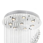 CWI Lighting Canada - 6629C24C - Eight Light Flush Mount - Ribbon - Chrome
