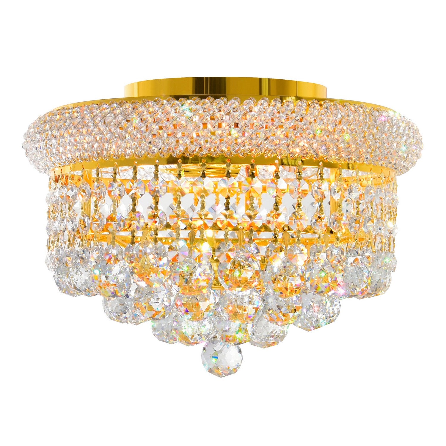 CWI Lighting Canada - 8001C12G - Three Light Flush Mount - Empire - Gold