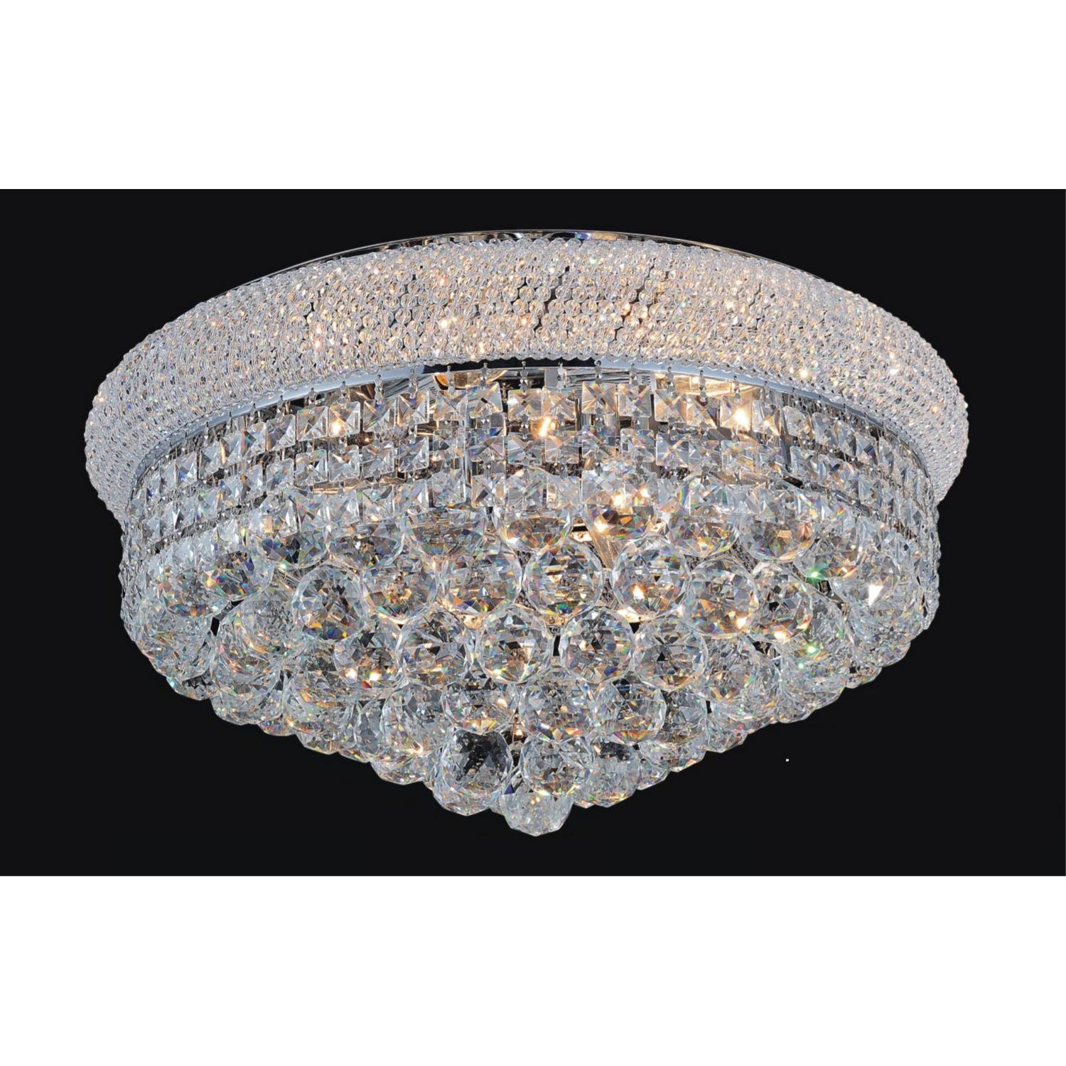 CWI Lighting Canada - 8001C24C - 13 Light Flush Mount - Empire - Chrome