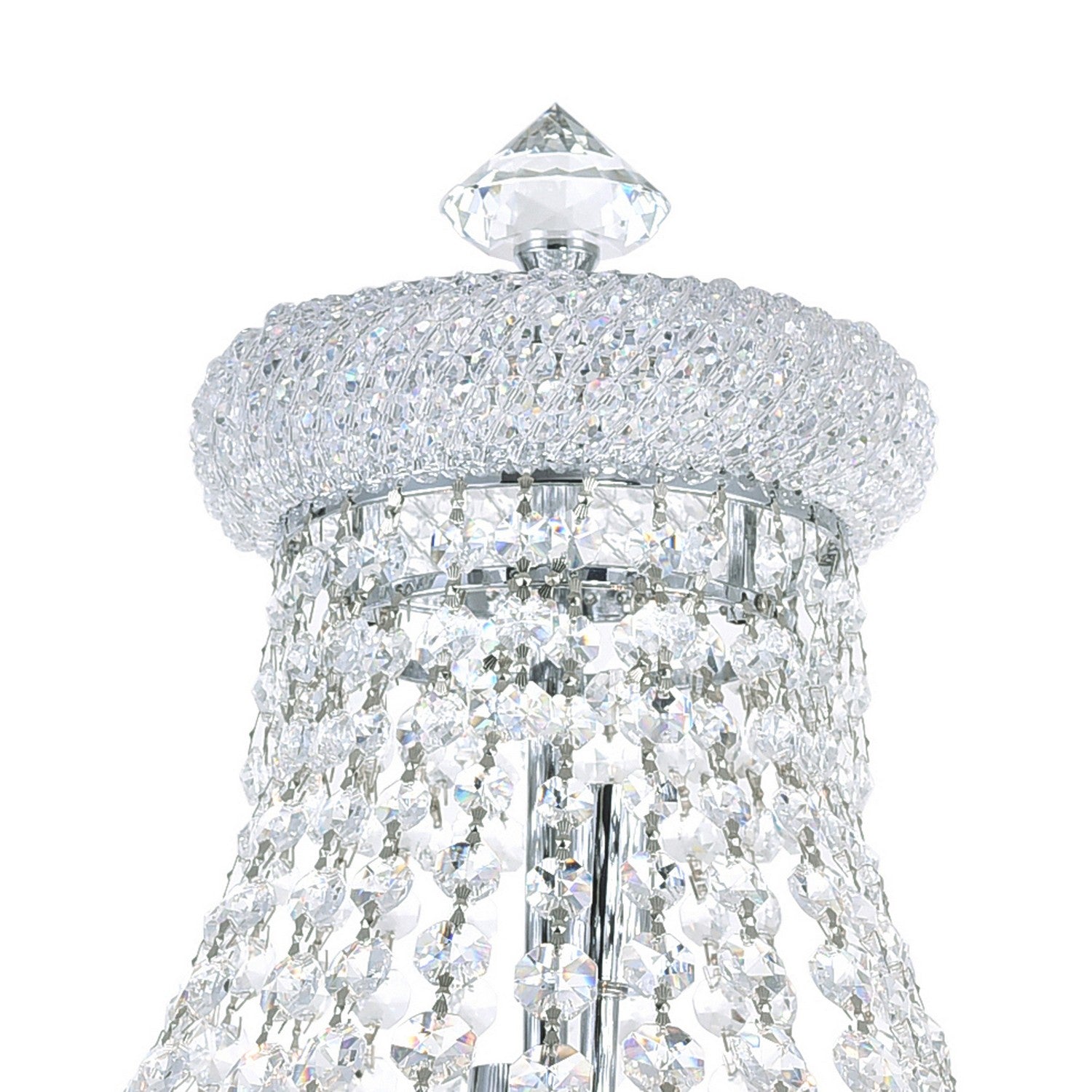 CWI Lighting Canada - 8001F18C - Eight Light Floor Lamp - Empire - Chrome
