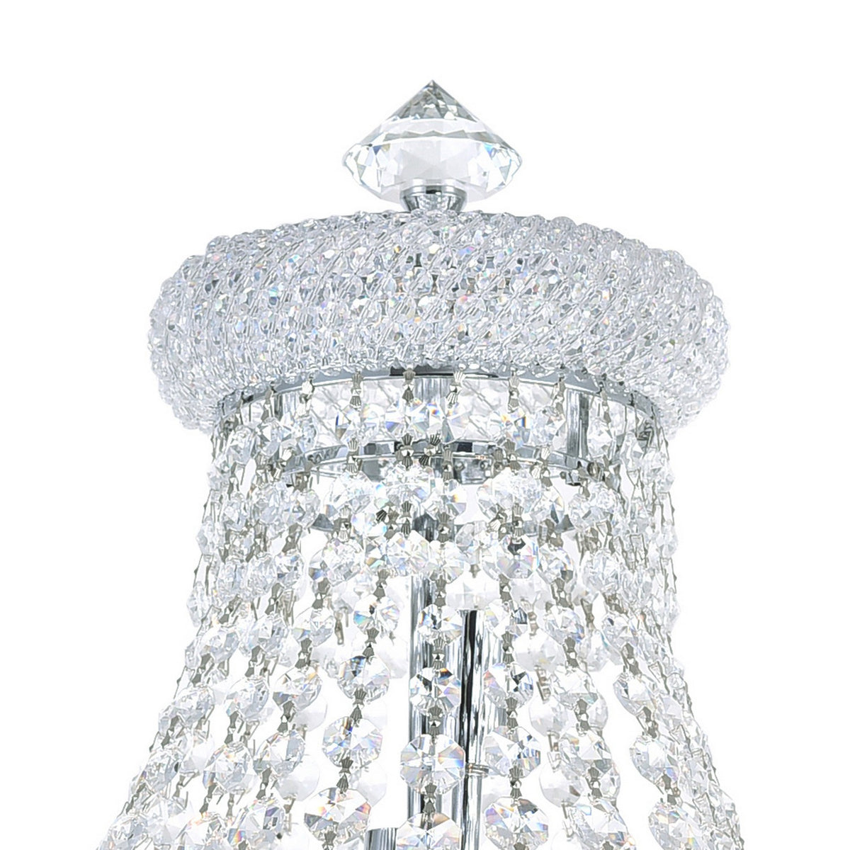 CWI Lighting Canada - 8001F18C - Lampadaire à huit lumières - Empire - Chrome