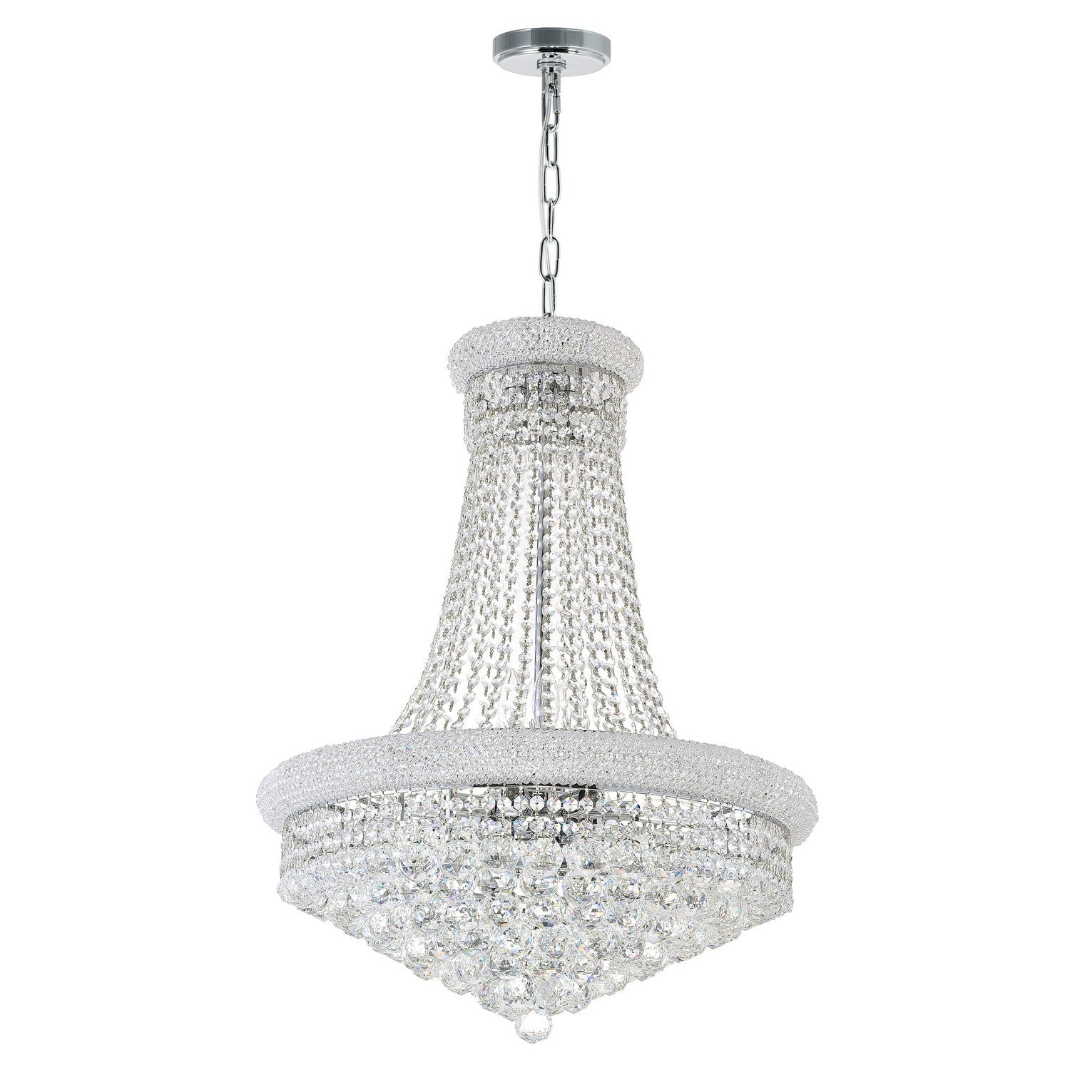 CWI Lighting Canada - 8001P24C - 17 Light Chandelier - Empire - Chrome