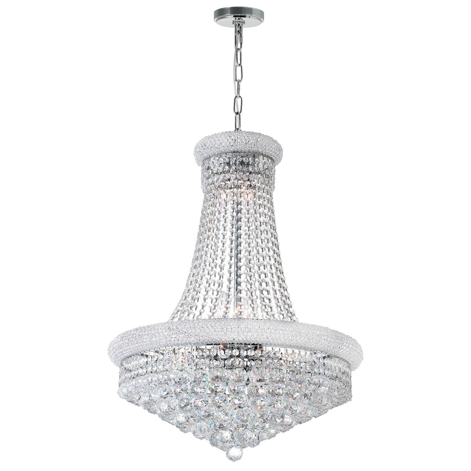 CWI Lighting Canada - 8001P24C - 17 Light Chandelier - Empire - Chrome