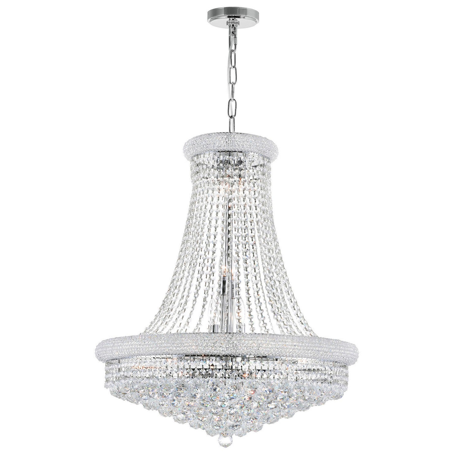 CWI Lighting Canada - 8001P28C - 18 Light Chandelier - Empire - Chrome