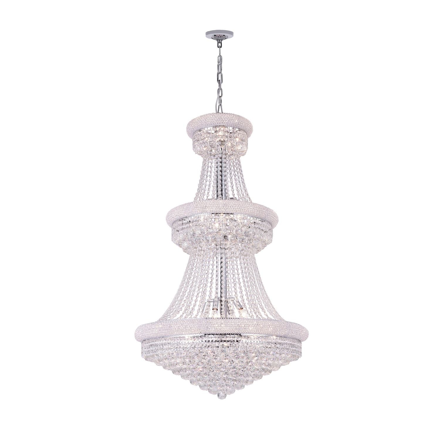 CWI Lighting Canada - 8001P30C - 32 Light Chandelier - Empire - Chrome