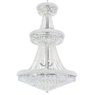 Éclairage CWI Canada - 8001P36C - 34 lampes Suspendu - Empire - Chrome