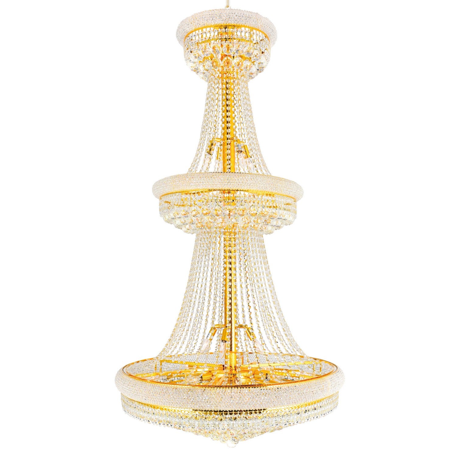 CWI Lighting Canada - 8001P36G - 34 Light Chandelier - Empire - Gold