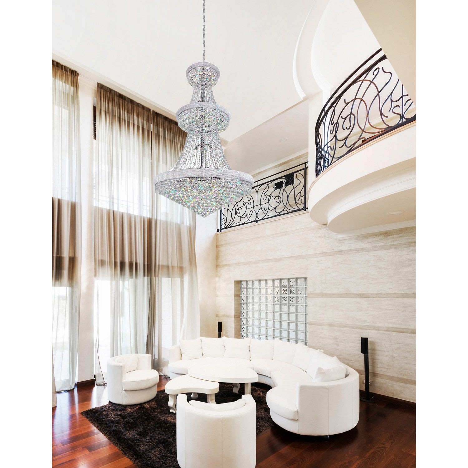 CWI Lighting Canada - 8001P42C - 38 Light Chandelier - Empire - Chrome