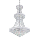 Éclairage CWI Canada - 8001P42C - 38 lampes Suspendu - Empire - Chrome