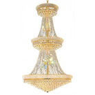 Éclairage CWI Canada - 8001P42G - 38 lampes Suspendu - Empire - Or