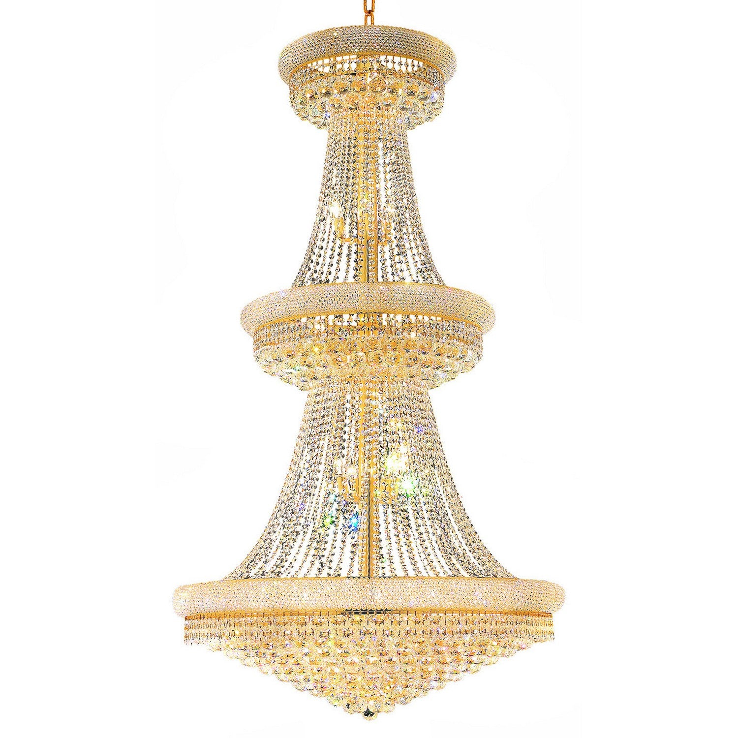 CWI Lighting Canada - 8001P42G - 38 Light Chandelier - Empire - Gold