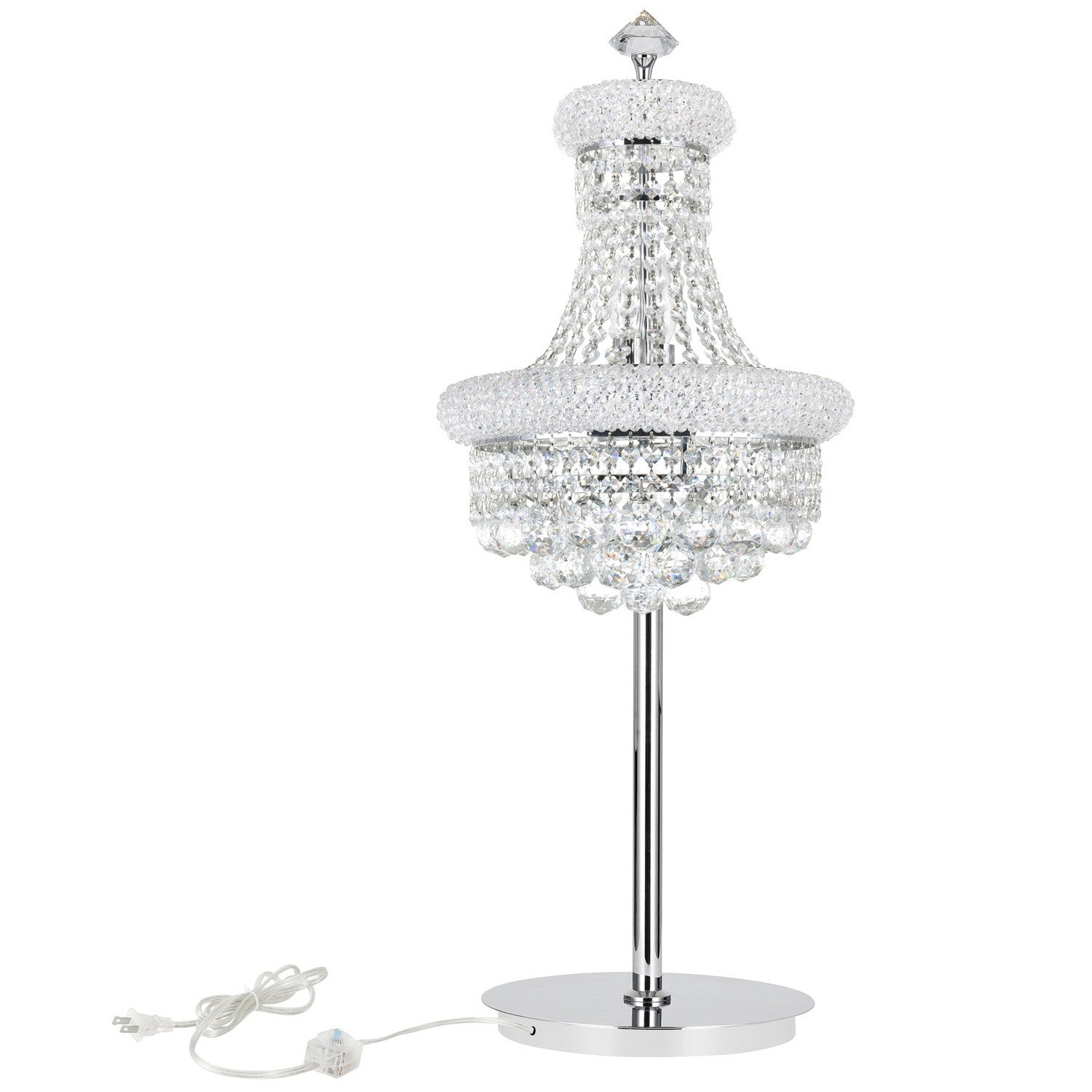 CWI Lighting Canada - 8001T14C - Six Light Table Lamp - Empire - Chrome