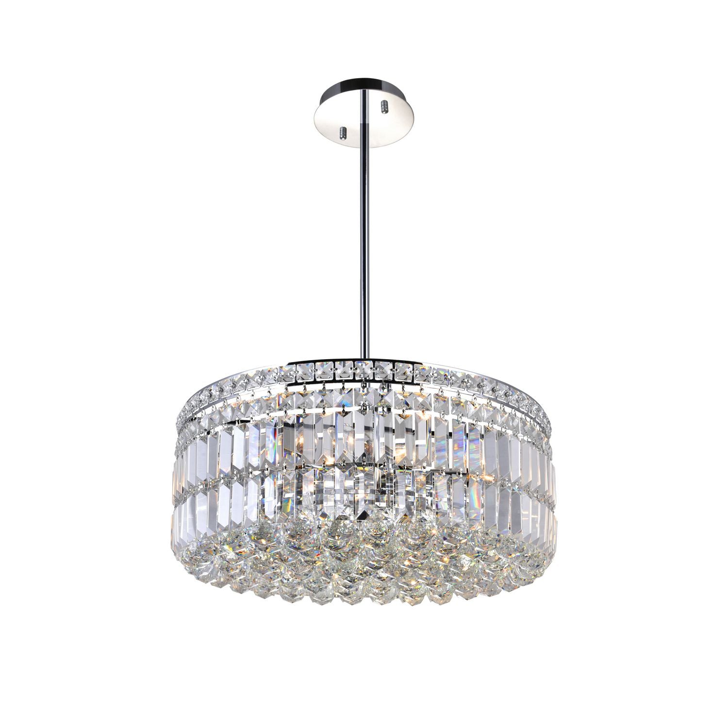 CWI Lighting Canada - 8006P20C-R - Eight Light Chandelier - Colosseum - Chrome