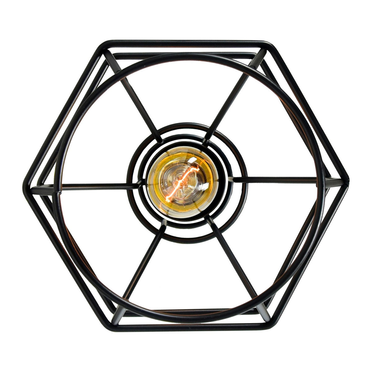 CWI Lighting Canada - 9608P6-1-101 - Mini lampe Suspension - Sécurisé - Noir