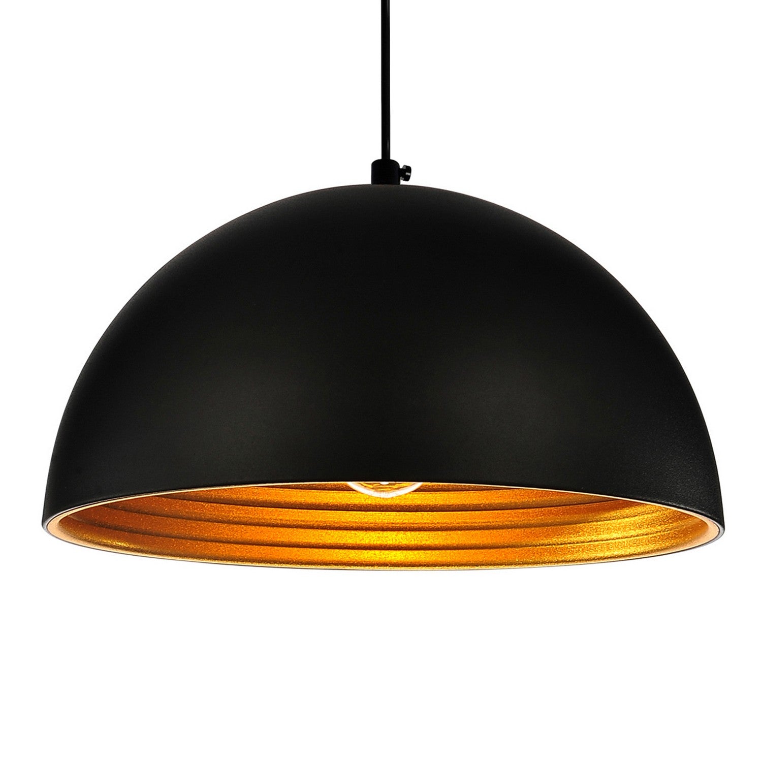 CWI Lighting Canada - 9629P12-1-101 - Mini lampe Suspension - Modeste - Noir
