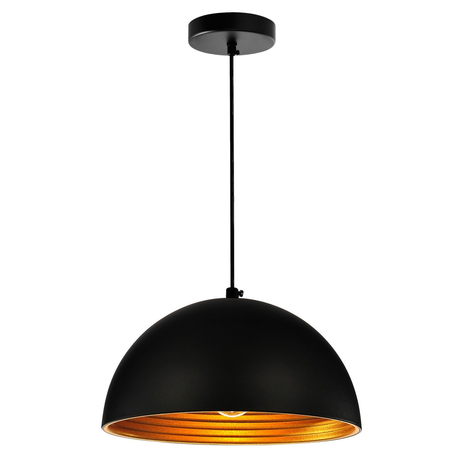 CWI Lighting Canada - 9629P12-1-101 - Mini lampe Suspension - Modeste - Noir