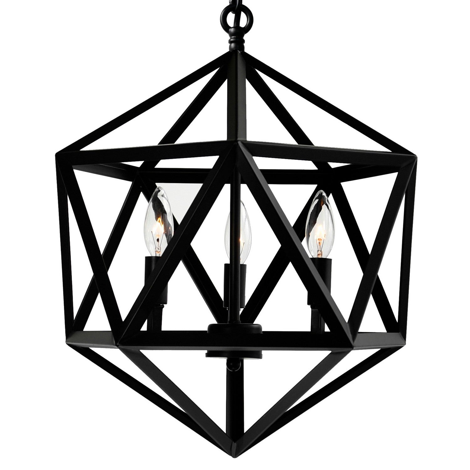 CWI Lighting Canada - 9641P17-3-101 - Three Light Pendant - Amazon - Black