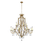 CWI Lighting Canada - 9836P37-12-125 - 12 lampes Suspendu - Electra - Bronze oxydé