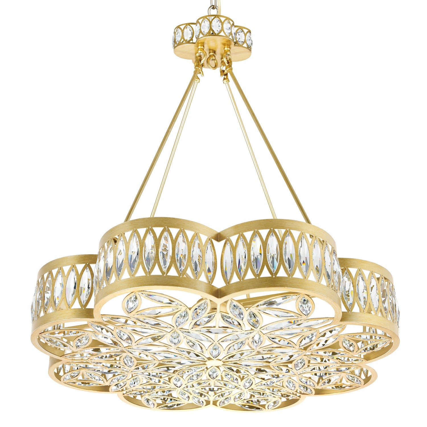 Éclairage CWI Canada - 9906P31-8-208 - Huit lampes Suspendu - Nova - Champagne