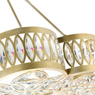 Éclairage CWI Canada - 9906P31-8-208 - Huit lampes Suspendu - Nova - Champagne