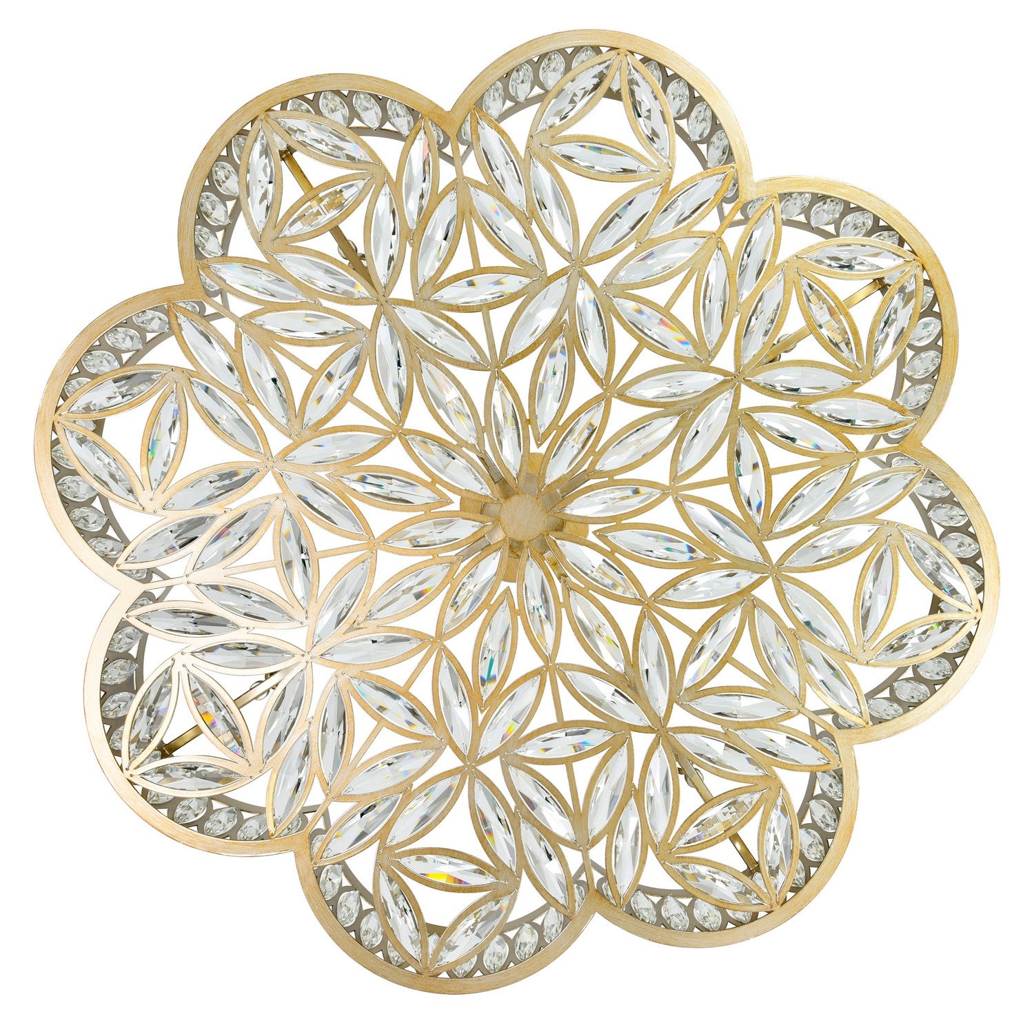 Éclairage CWI Canada - 9906P31-8-208 - Huit lampes Suspendu - Nova - Champagne