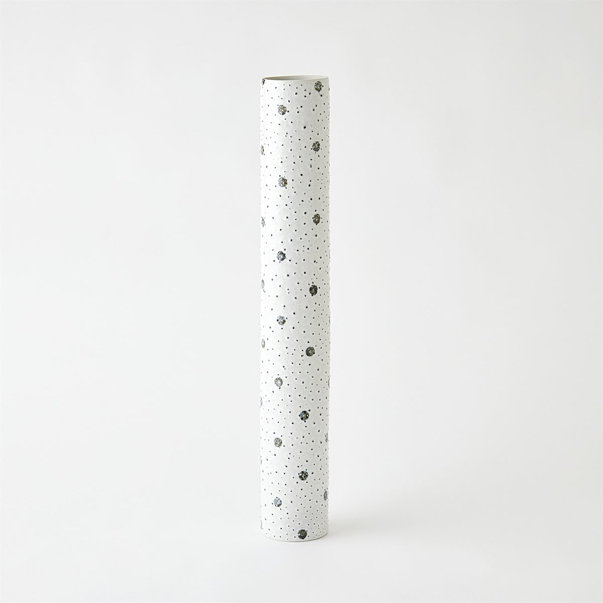 Vases tubulaires tachetés