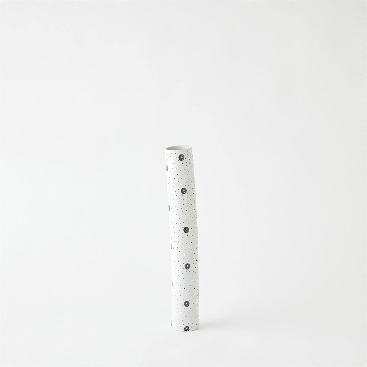 Vases tubulaires tachetés