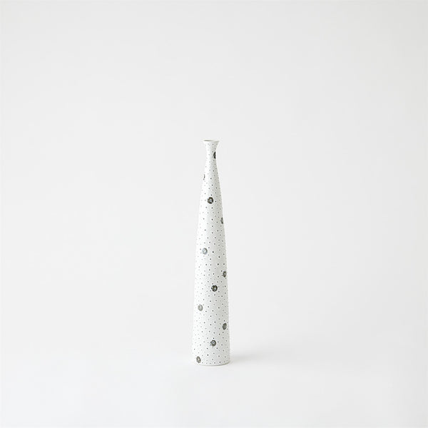 Spotted Tapered Vases
