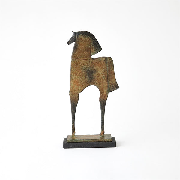 Sculpture du cheval de Troie