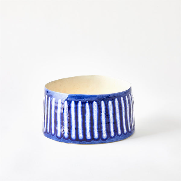 Striped Organic Pot