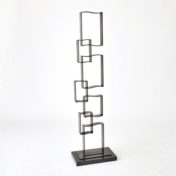 Bent Square Sculpture