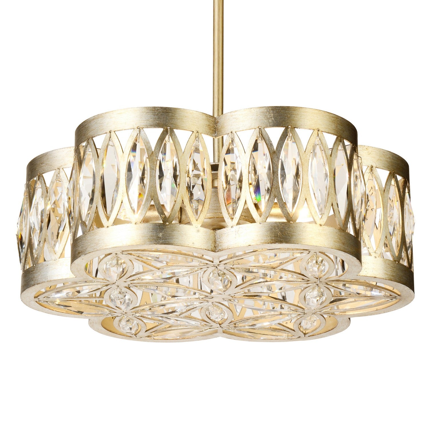 CWI Lighting Canada - 9906P16-6-208 - Six Light Chandelier - Nova - Champagne