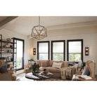 Hinkley Lighting 3025MM Astrid Open Frame Chandelier in Metallic Matte Bronze