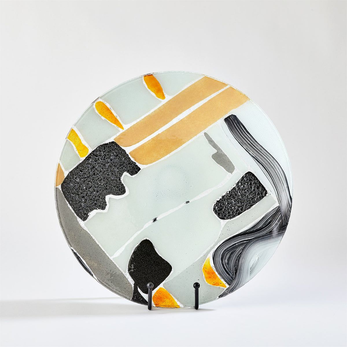 Assiettes et plats en verre cachemire