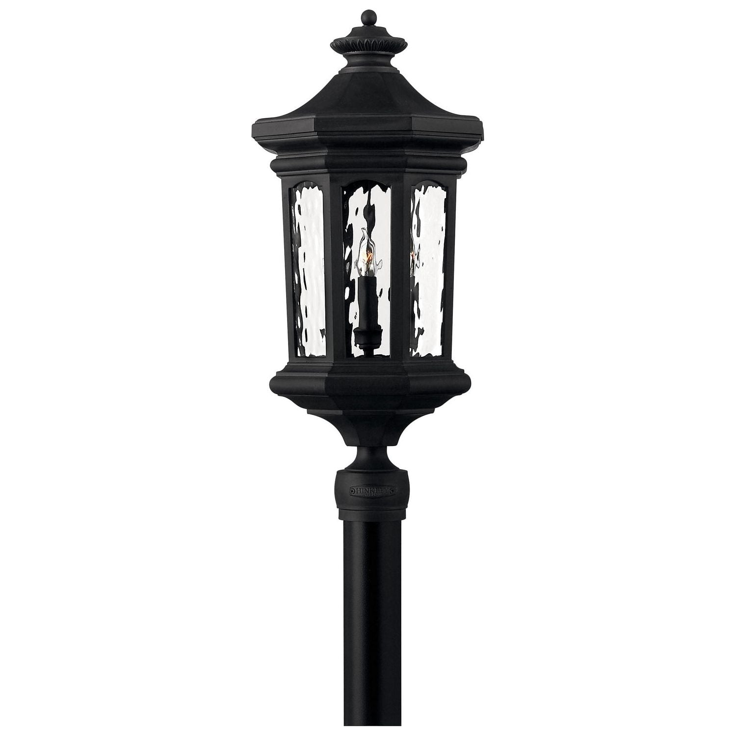 Hinkley Canada - 1601MB-LL - LED Post Top/ Pier Mount - Raley - Museum Black
