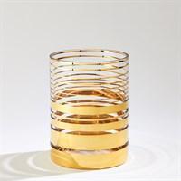Vase à rayures scintillantes/Hurricanes