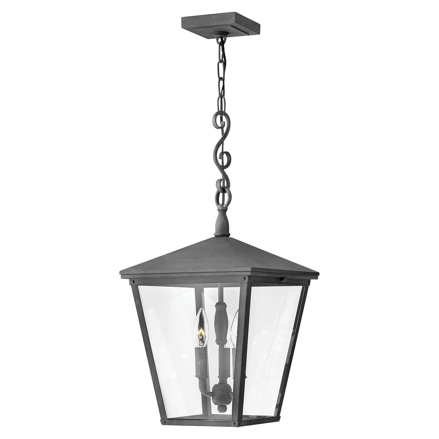 Hinkley Canada - 1432DZ-LL - LED Hanging Lantern - Trellis - Aged Zinc