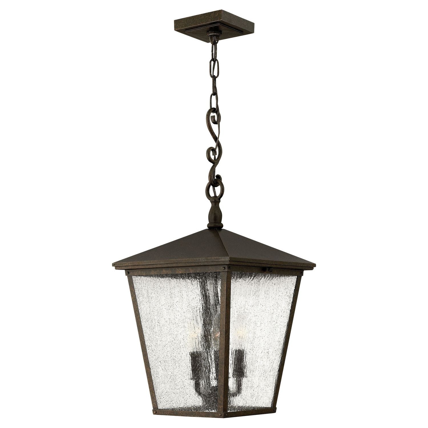 Hinkley Canada - 1432RB-LL - LED Hanging Lantern - Trellis - Regency Bronze