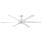 Hinkley Lighting 910566FMW-LWD Valor LED Smart Fan in Matte White