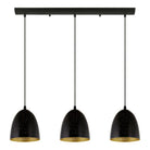 Eglo Canada - 202264A - Three Light Suspension - Safi - Matte Black