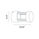 Eurofase  Architectural Outdoor LED Wall Sconce (31586)