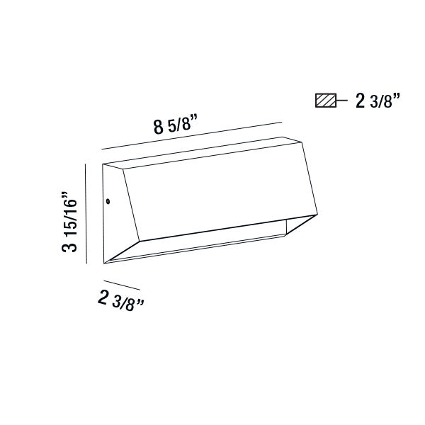 Eurofase  Outdoor LED Wall Mount (31589)