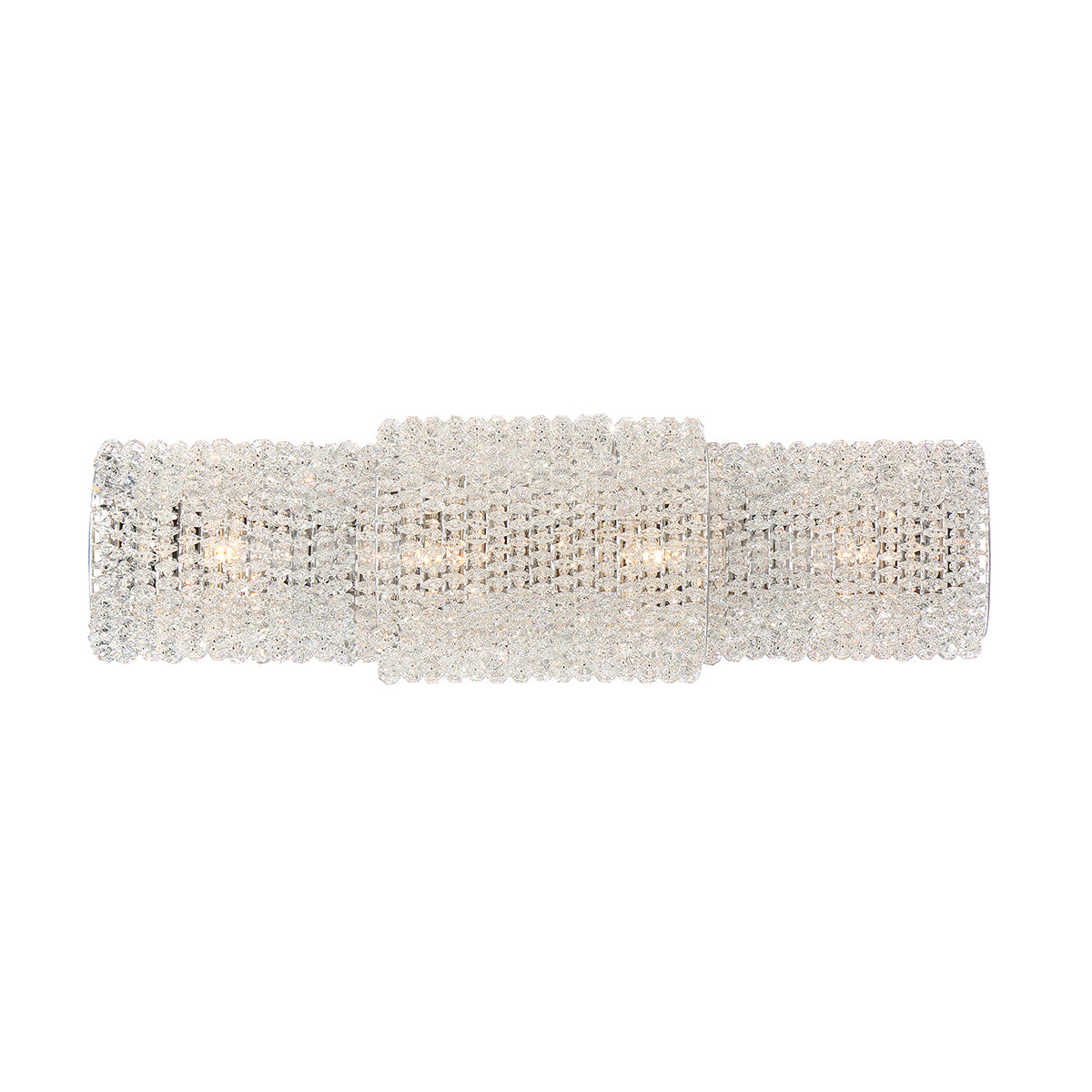 Eurofase 31781-015 Sposa 4 lumières Murale en chrome avec perles de cristal