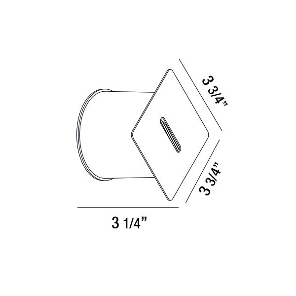 Eurofase  Outdoor LED Landscape Inwall